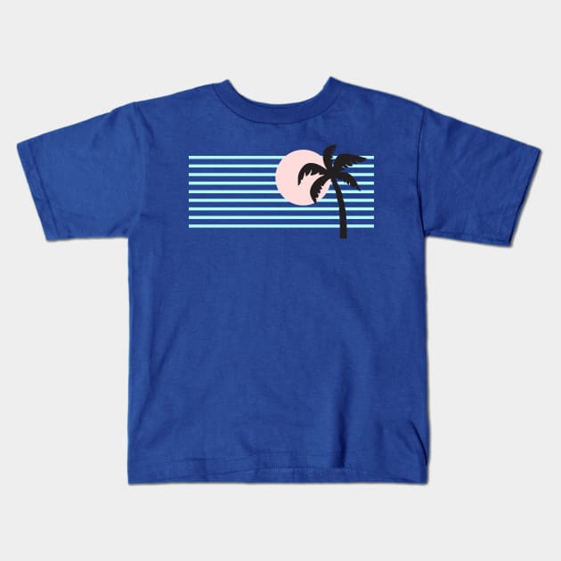 Perfect Beach Tea Kids T-Shirt by astronaut